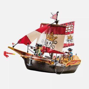Playmobil - Pirate Ship Brown